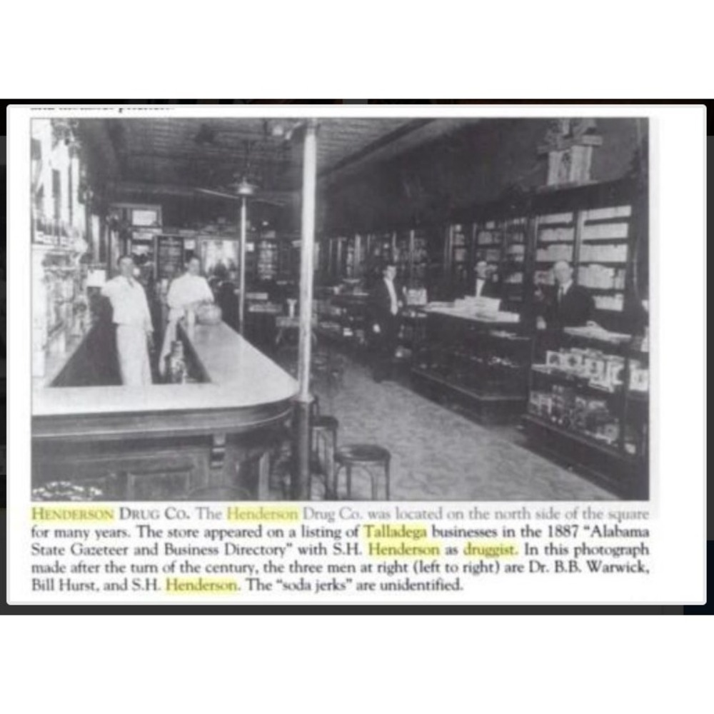 Vintage Henderson‎ Drug Company Readyriter Pen Pharmacy Pharmacist Talladega AL - Picture 5 of 5